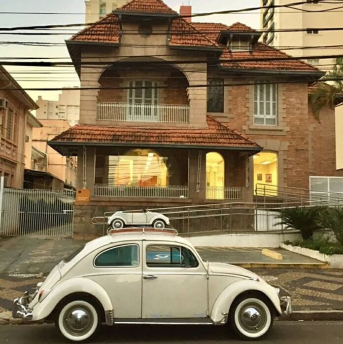 Meu Fusca 66 no Cambuí em Campinas