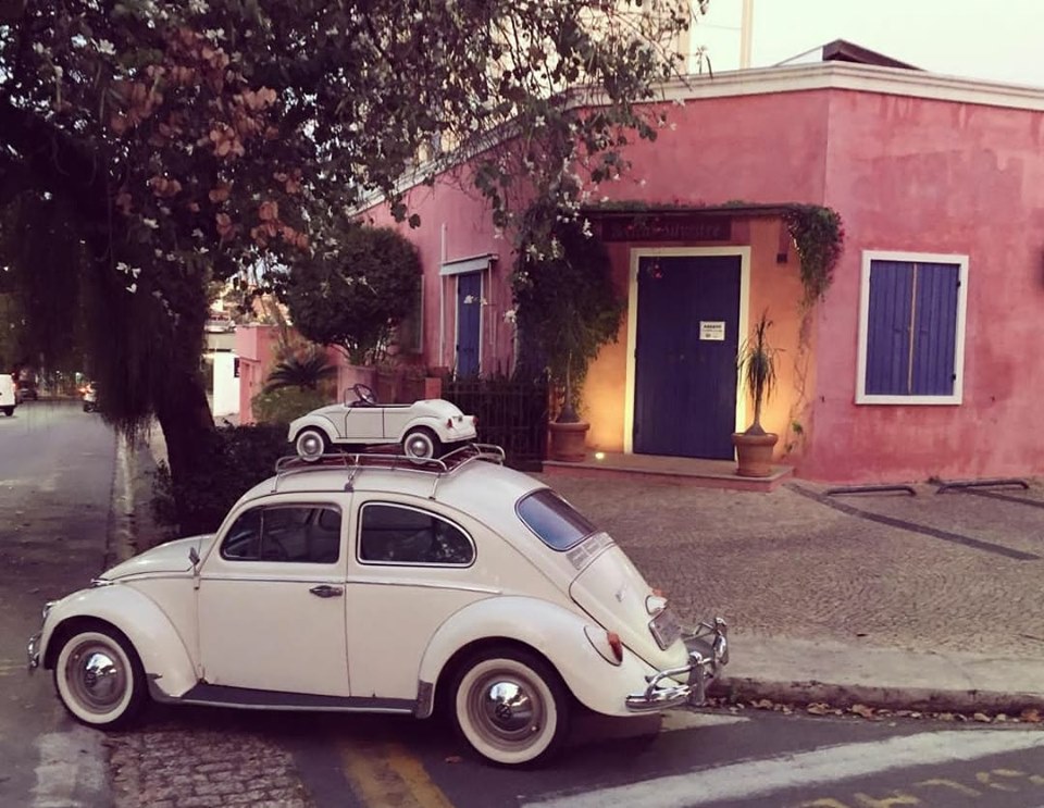 Meu Fusca 66 em passeio pelas ruas do bairro Cambuí