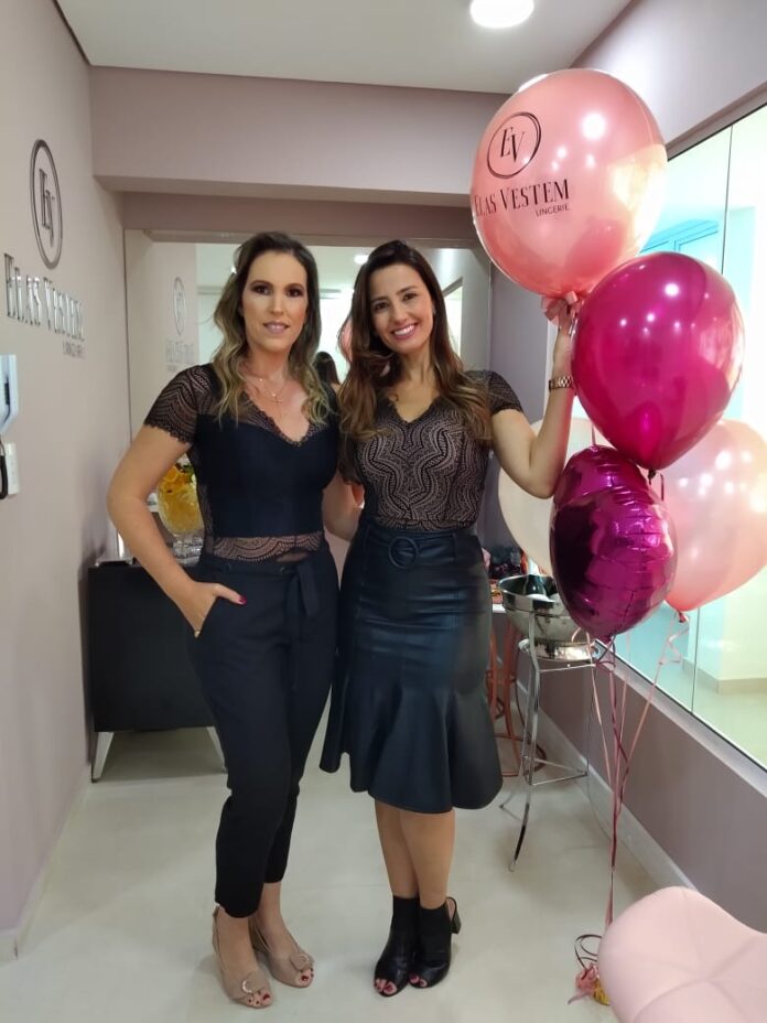 Vanessa Rossi e Sabrina Abdel são donas da Elas Vestem Lingerie