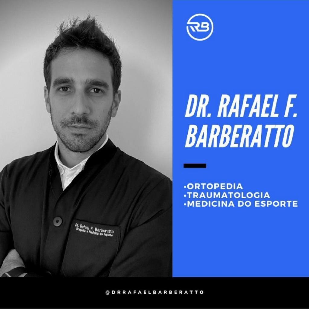 Dr. Rafael Barberatto especialista em medicina esportiva 