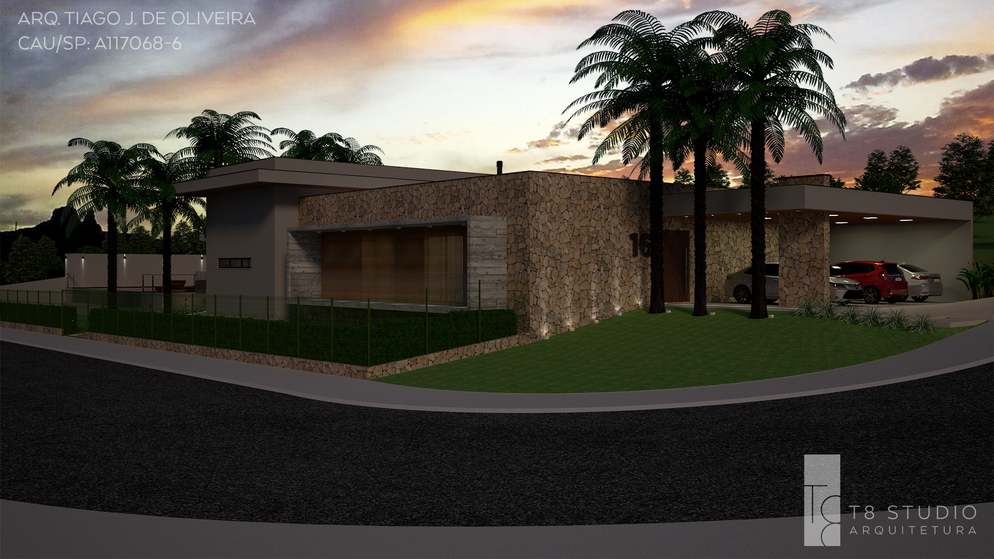 Residencial por T8 Studio Arquitetura