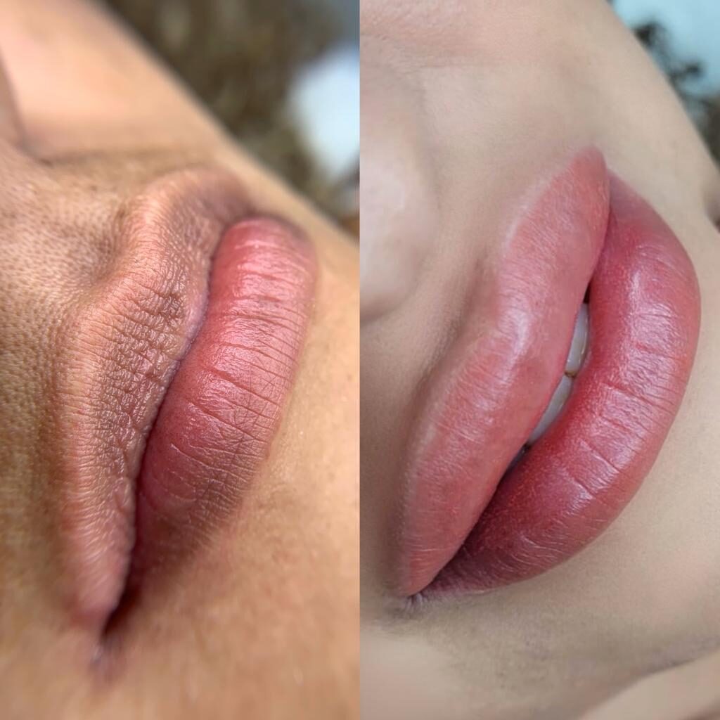 Micropigmentação labial por Jéssica Gonçalves