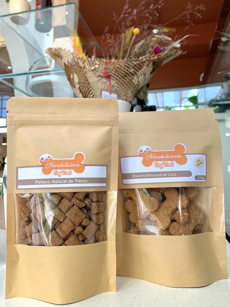 Mordeliciuos biscoitos naturais para pets